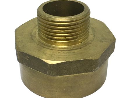 Max 1 Pc Brass Male to Female Thread Adapter Connector Pipe Fitting DN32 x DN 20 on Sale