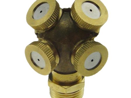 Max 1 2  DN15 Brass 20mm Heavy Water Fountain Nozzle Agriculture Spray Adapter For Discount