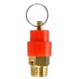 Max 1 2  Air Compressor Pressure Safety Relief Valve Release Solid Brass Cheap