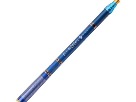 Maxbell 3.6m 4.5m 5.4m 6.3m Telescopic Fishing Rods Fishing Pole Blue 5.4m For Discount