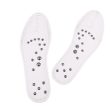 Max 1 Pair Memory Foam Shoe Inserts Massage Insole Cushion for Women Men White Fashion