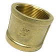 Max 1 Pc Double Female Brass Thread Straight Adapter Connector Pipe Fitting DN40 Online