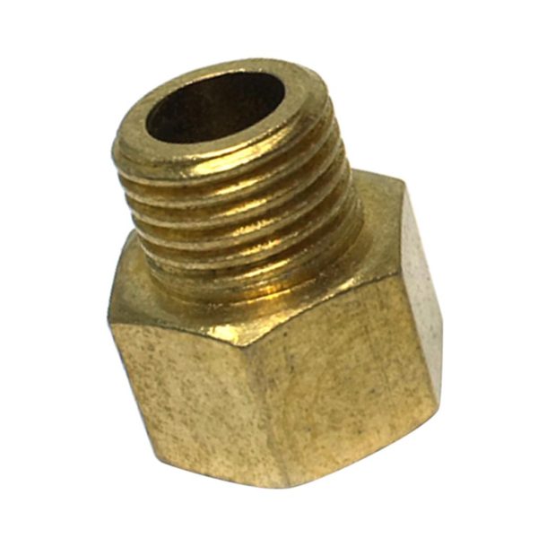 Max 1 Pc Brass Male Female Thread Adapter Connector Fitting Bushing DN8 x DN8 For Sale