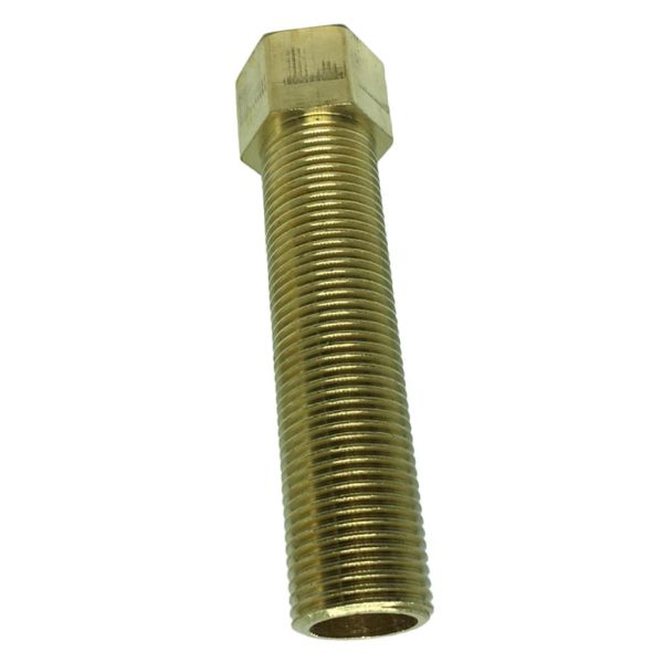 Max 1 Pc 1 2  Brass Male Female Thread Straight Adapter Connector Fitting 100mm Online Hot Sale