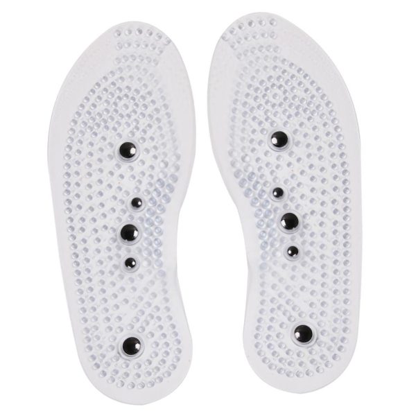 Max 1 Pair Magnetic Trigger Point Massage Insoles Shoes Cushion Insert Pads S Discount