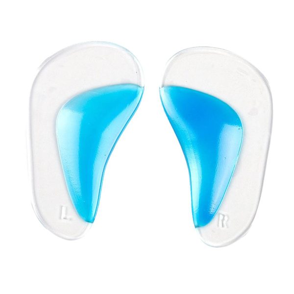 Max 1 Pair Silicone Arch Support Insoles Orthotic Insoles Cushion Insert L Blue Discount