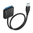 Max USB 3.0 to 2.5 SATA III Hard Drive Adapter Cable UASP SATA to USB 3.0 Fashion