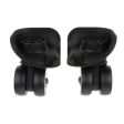 Max 1 Pair Swivel Suitcase Luggage Silent Casters Wheels for Travel Small Size Sale