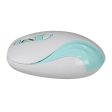 Max Laptop Wireless Mouse with USB Receiver Fast Scroll Mobile Mouse, Sky Blue For Discount