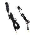 Max Lavalier Microphone for Canon for Nikon DSLR Cameras Recorder Smartphones PC Cheap