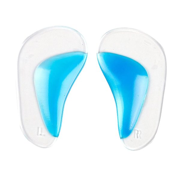 Max 1 Pair Silicone Arch Support Insoles Orthotic Insoles Cushion Insert L Blue Discount