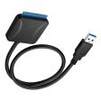 Max USB 3.0 to 2.5 SATA III Hard Drive Adapter Cable UASP SATA to USB 3.0 Fashion