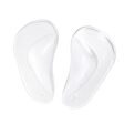 Max 1 Pair Silicone Arch Support Insoles Orthotic Insoles Cushion Insert L Clear Fashion